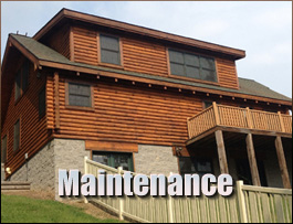  Gallant, Alabama Log Home Maintenance